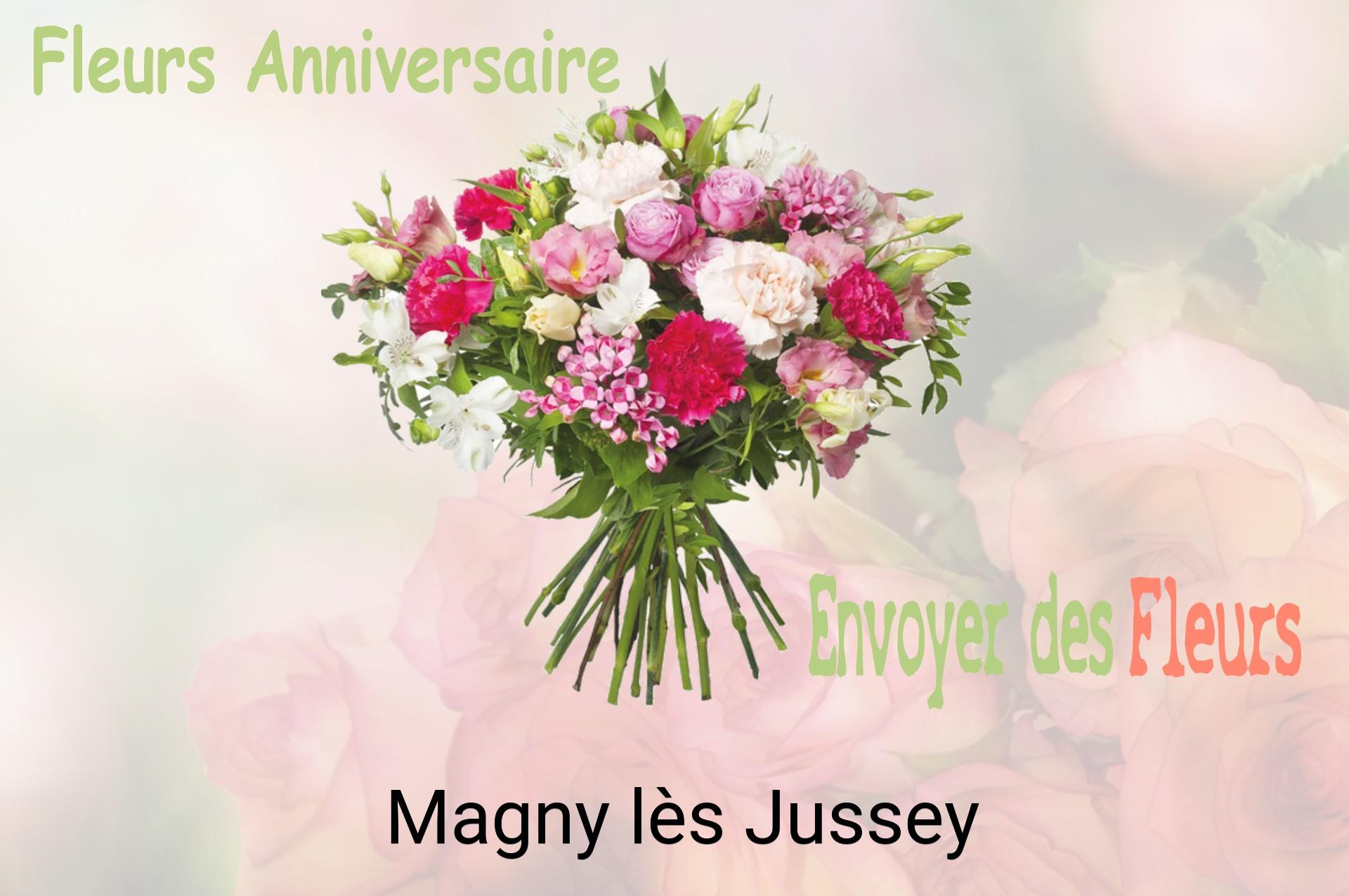 Bouquet de fleurs d’anniversaire livré à Magny-lès-Jussey