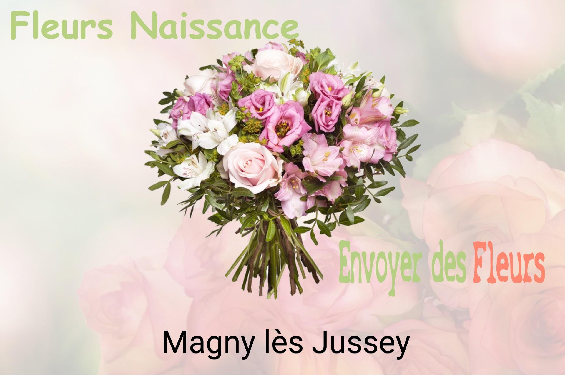 Bouquet de fleurs de naissance livré à Magny-lès-Jussey