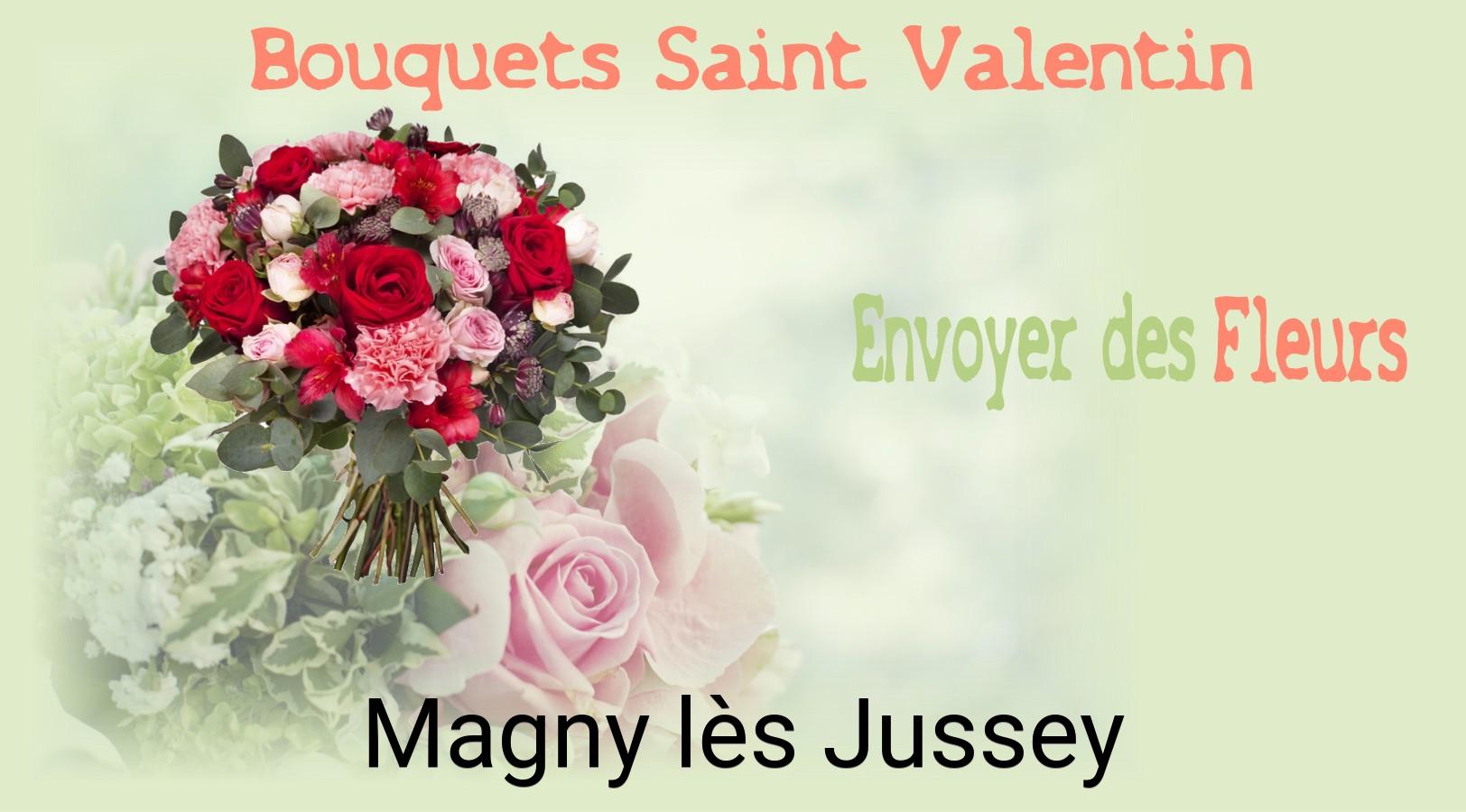 Roses de Saint-Valentin livrées à Magny-lès-Jussey